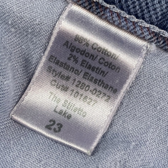 CURRENT/ELLIOTT • The Stiletto Lake Plaid Low-Rise Skinny Jeans - Picture 10 of 14